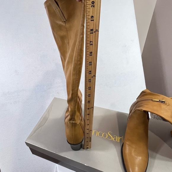 Franco Sarto Women's glenice Knee High Boots Size 9.5 In DESERT CAMEL New - Picture 8 of 12